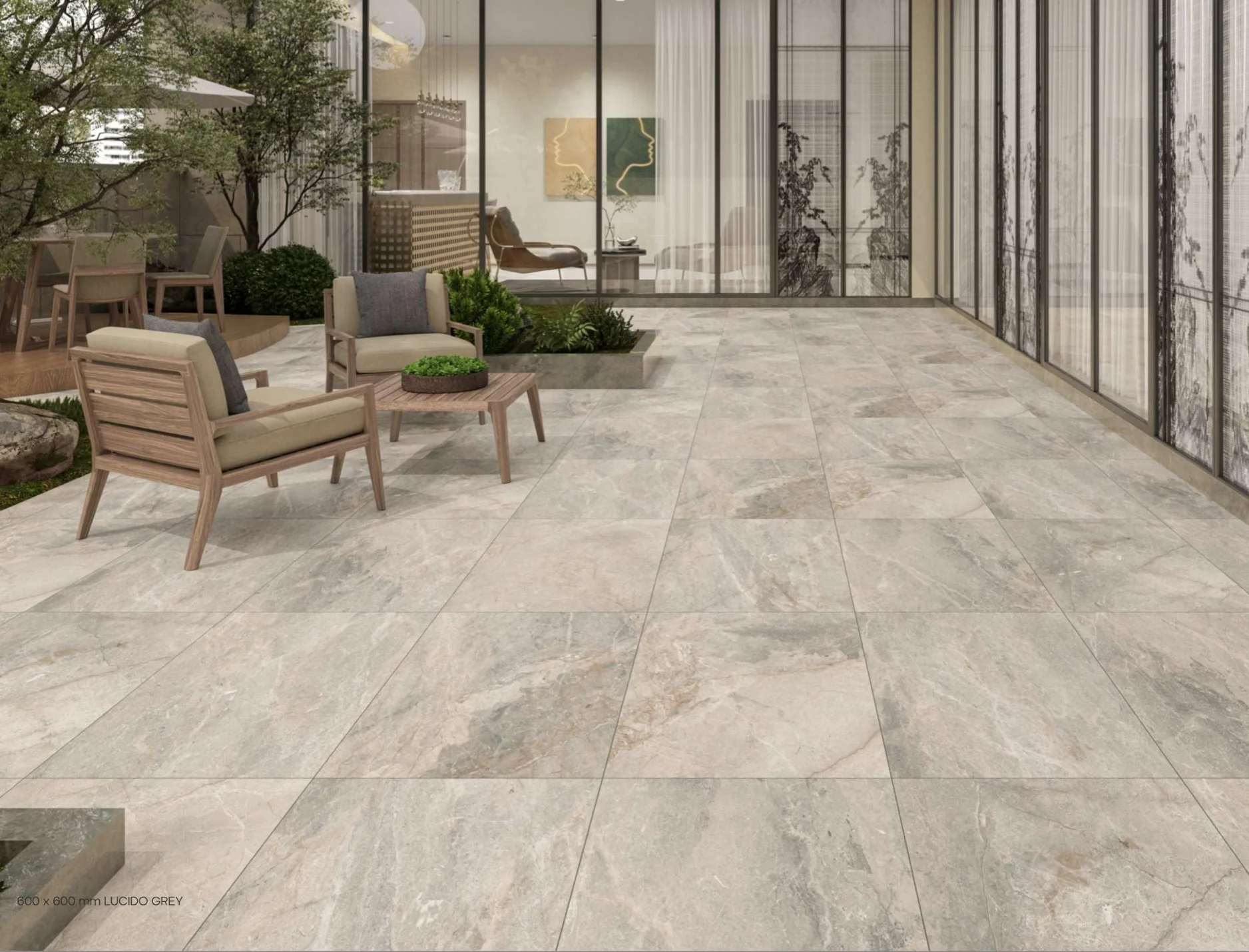 Outdoor Porcelain Paving