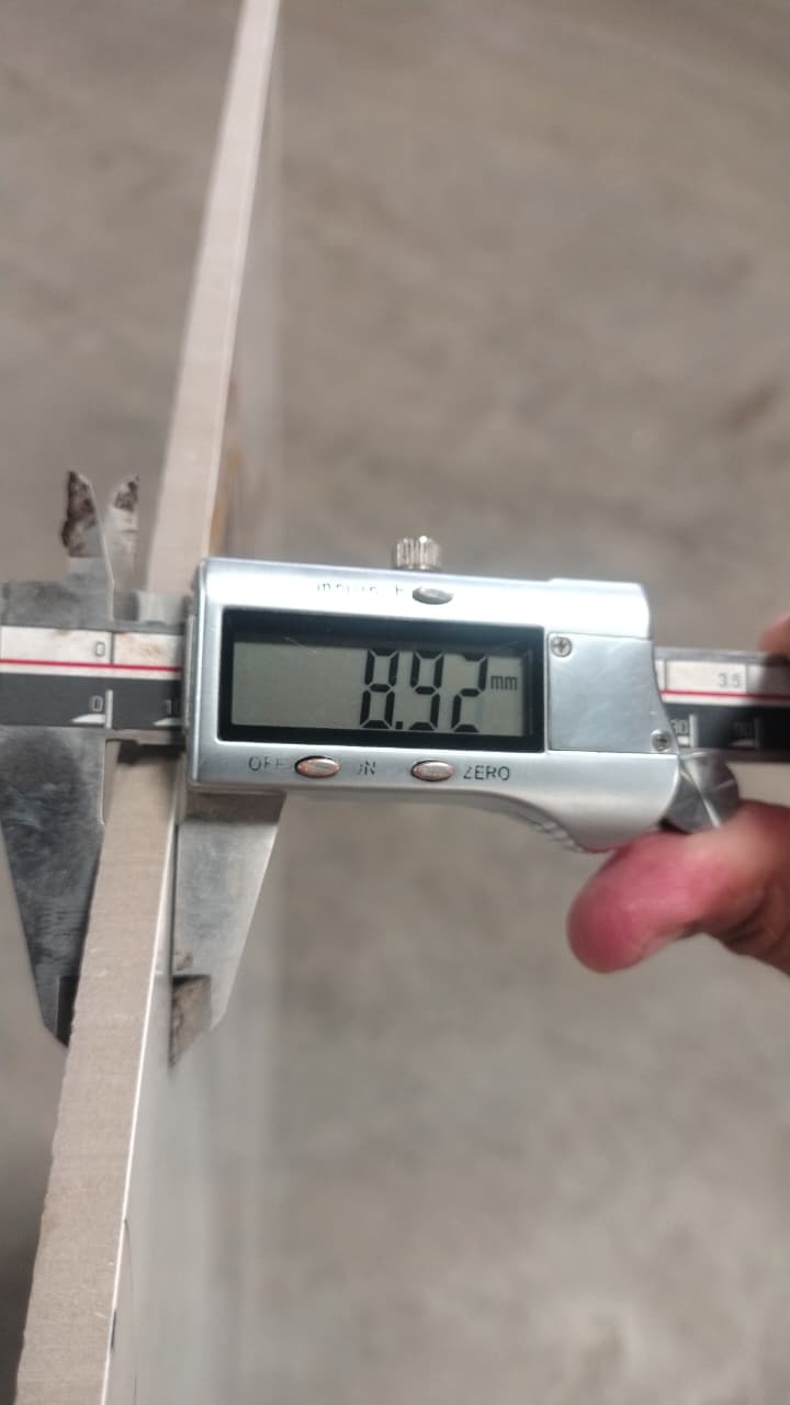 Thickness Verification