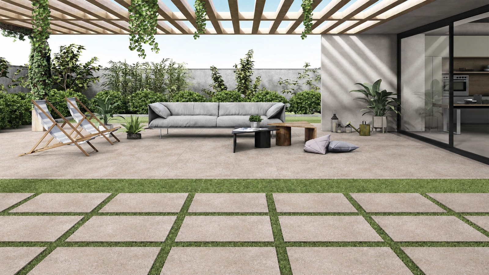 Outdoor Porcelain Paving