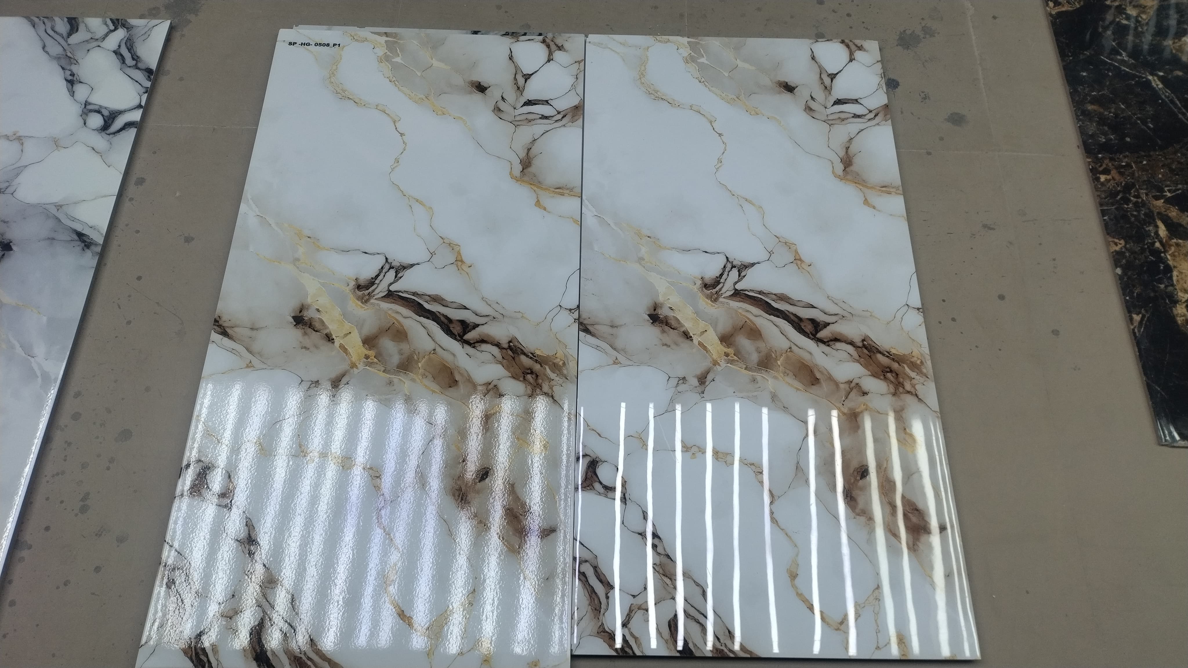 Matching tile design